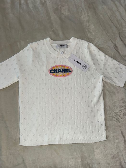 Плетена блуза chanel