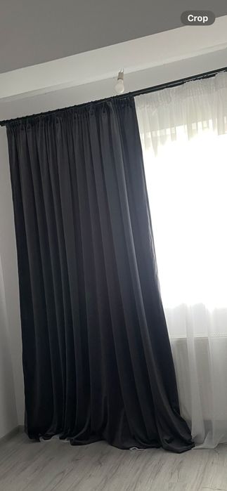 Draperie catifea (6,2 metri latime!] premium blackout 100%