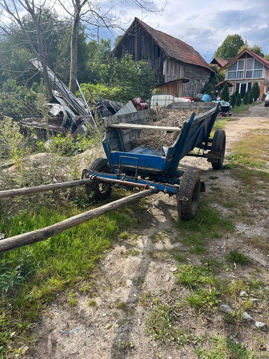 Vând căruță pe lemn