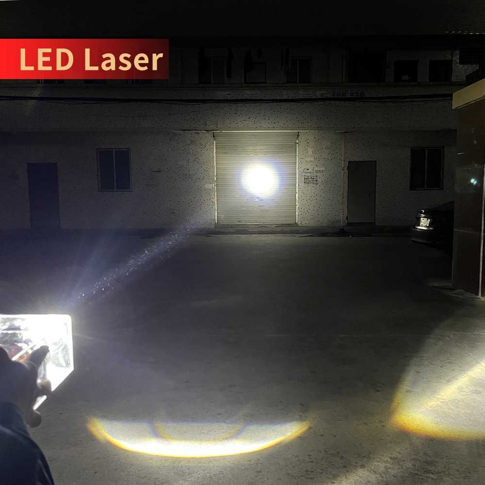 Bi-LED лупи за вграждане 3 инча,156W,8000lm 12V,2бр с лазер