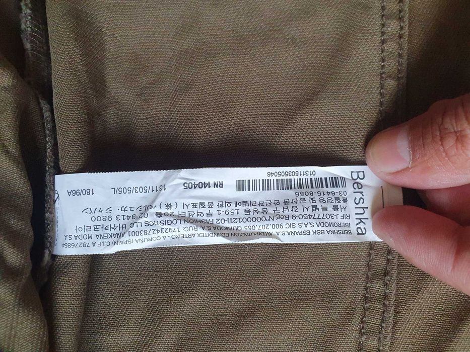 Geaca de blugi Bershka Denim Jacket - Marimea L