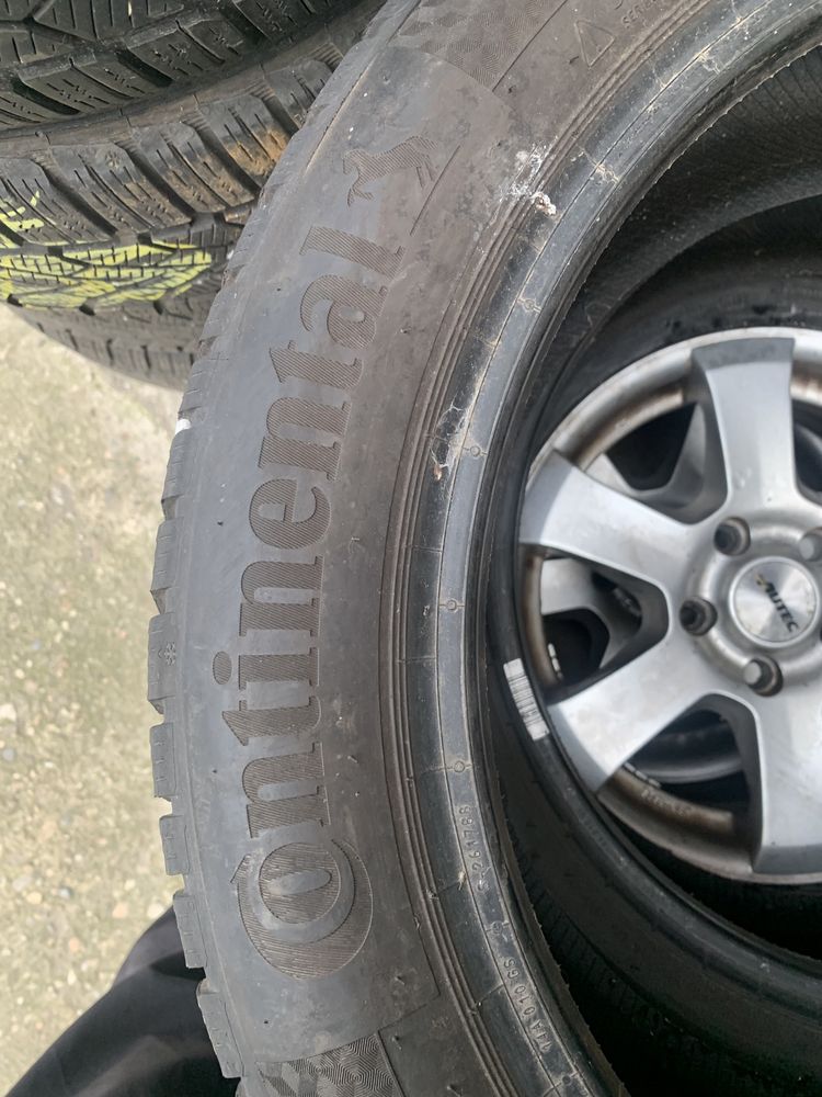 Anvelope cauciucuri 205/55/17 continental si 205/50/17 pirelli m+s