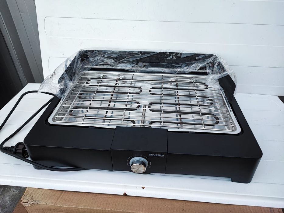 Gratar electric Severin PG 8565 , 2200W, termostat reglabil, Safe Touc