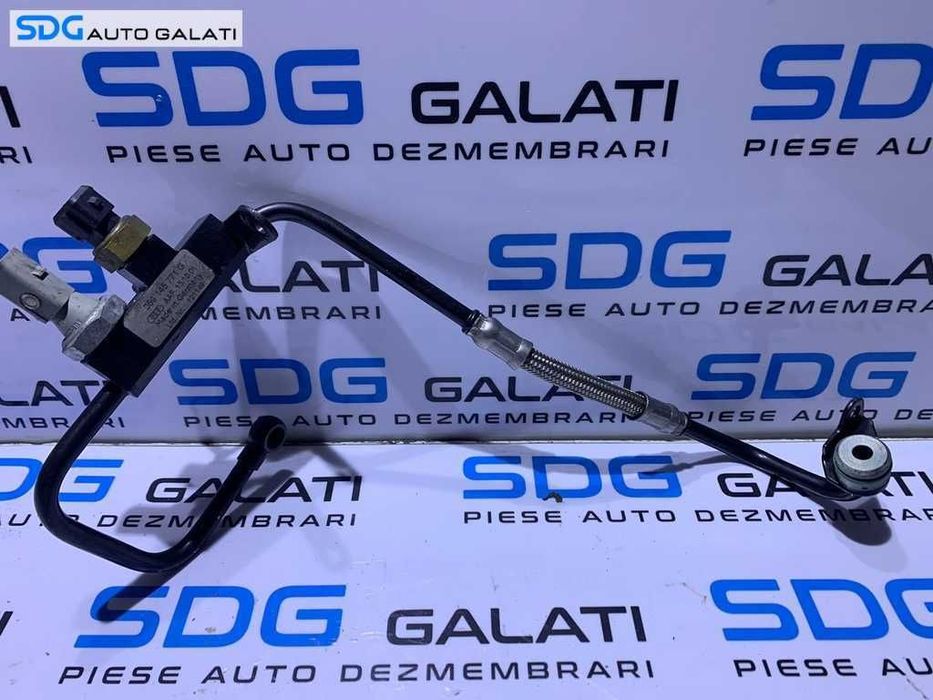 Conducta Teava Ulei cu Senzor Senzori Turbo Turbina Turbosuflanta Audi A8 D2 2.5 TDI V6 AKE AFB AKN 1998 - 2005 Cod 059145771G [D0383]