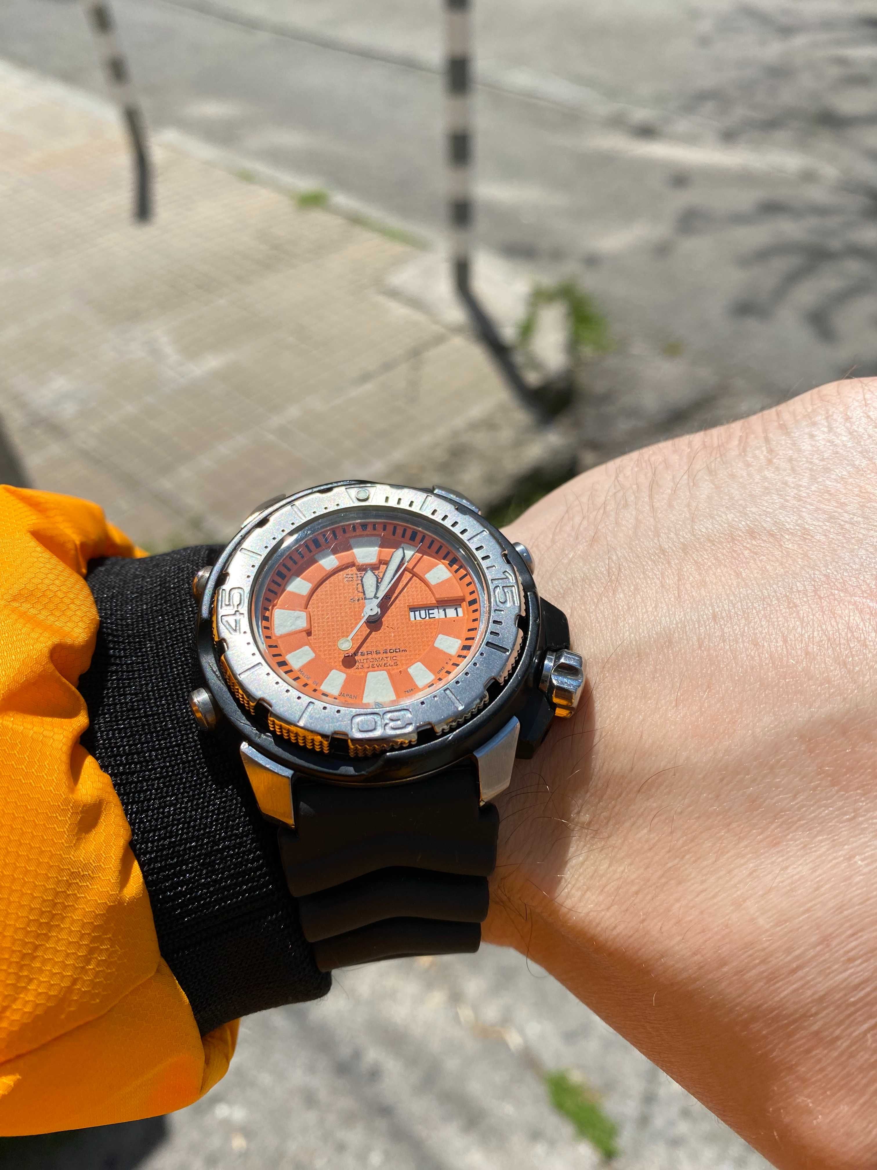 Seiko Orange Frankenmonster