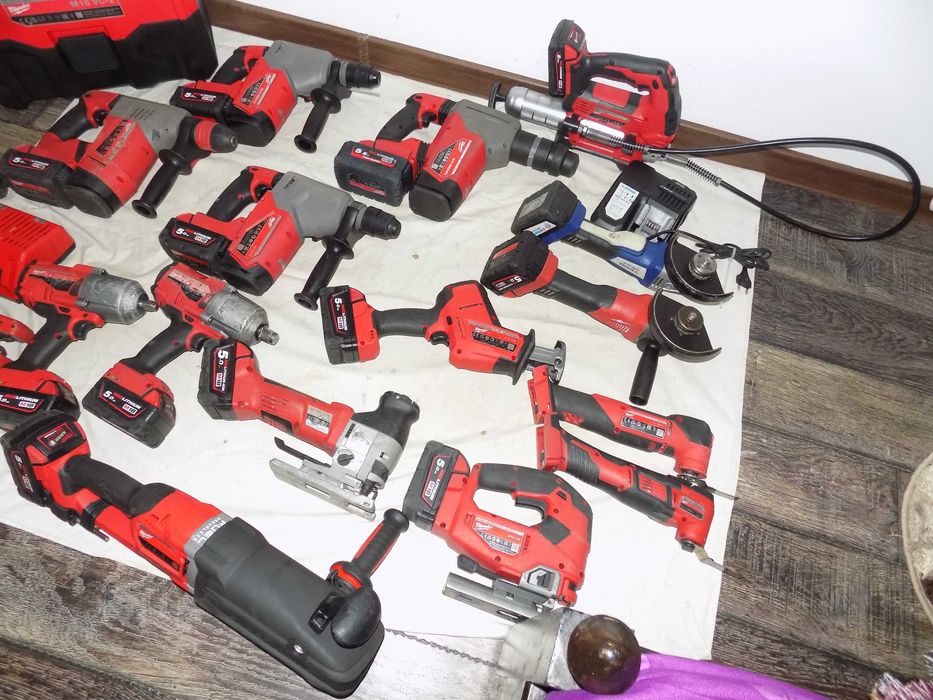 Milwaukee M 18 CHPX ,M18 FDD3 , M18 FJS , M18 FRAD 2 ,Flex 18V Berner