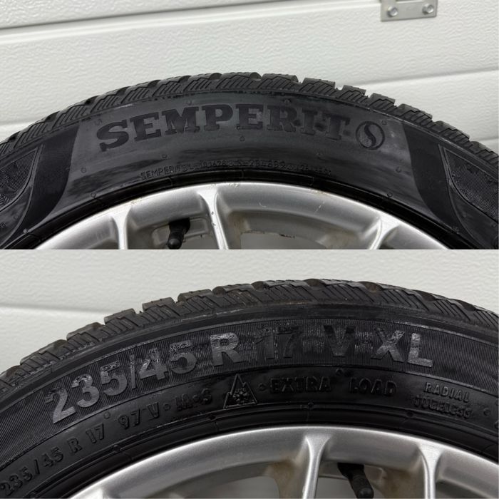 Jante usoare 5x112 BBS RC326 235/45/r17 iarna