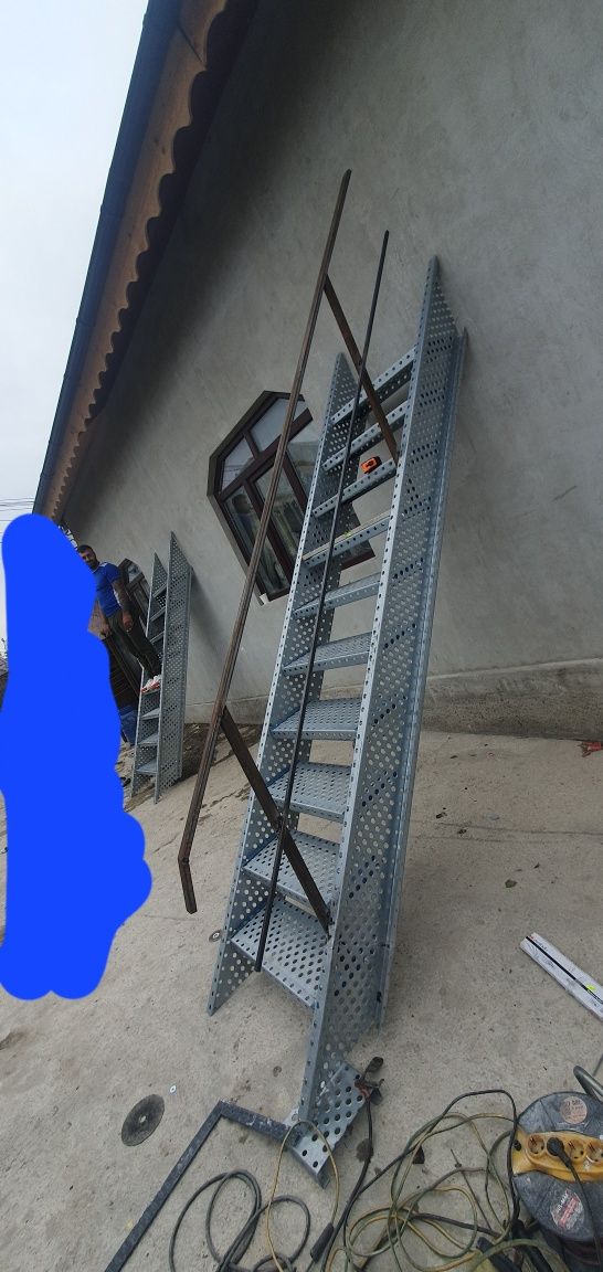 Scari zincate 80x27cm -12 trp