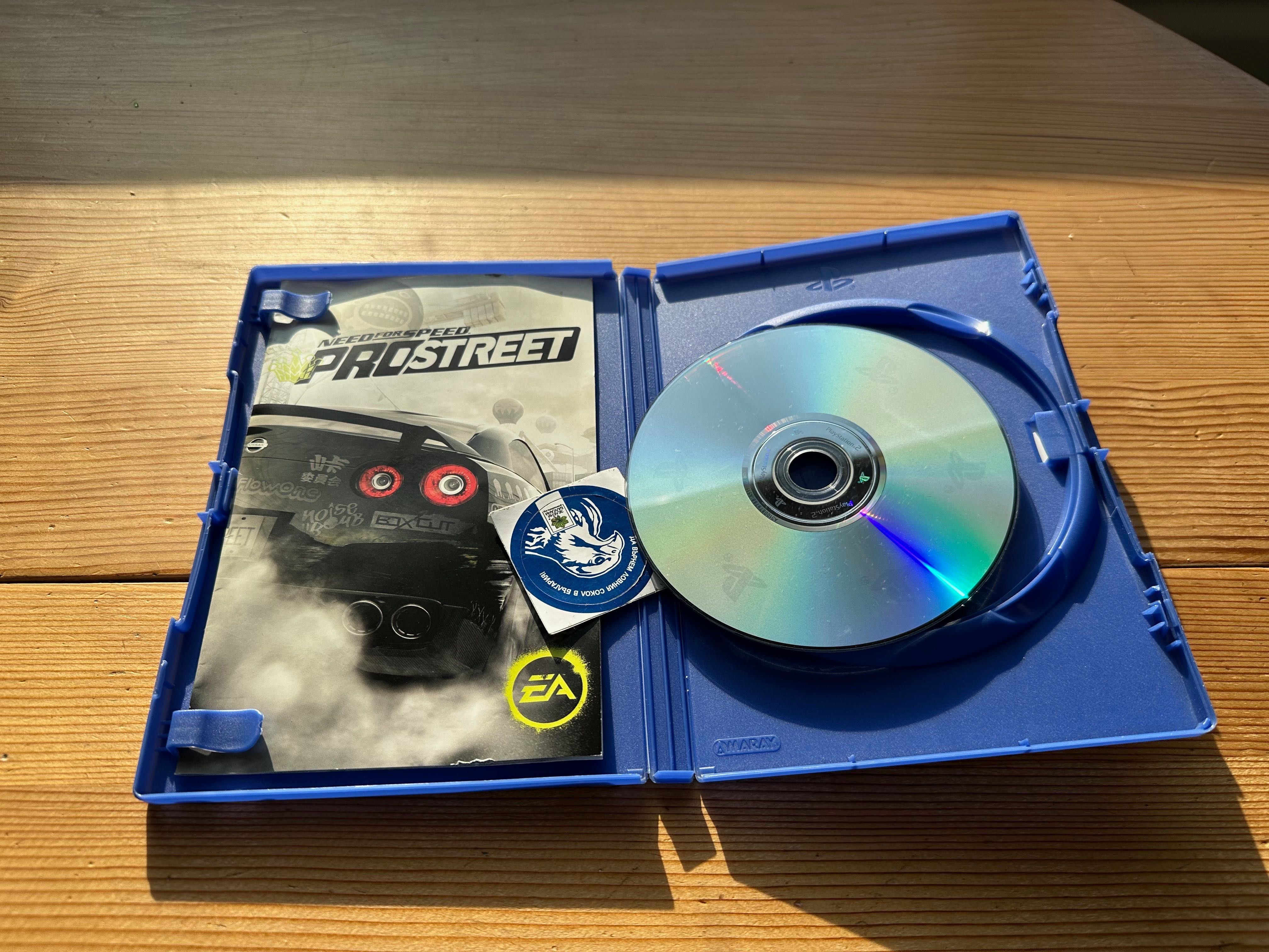 NFS НФС Need for speed Pro Street Playstation 2 PS2 ПС2 Плейстейшън 2