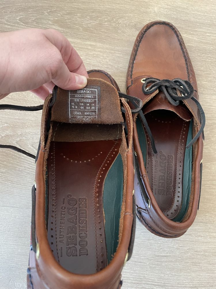 Sebago Docksides Authentic  Мокасини 44 номер