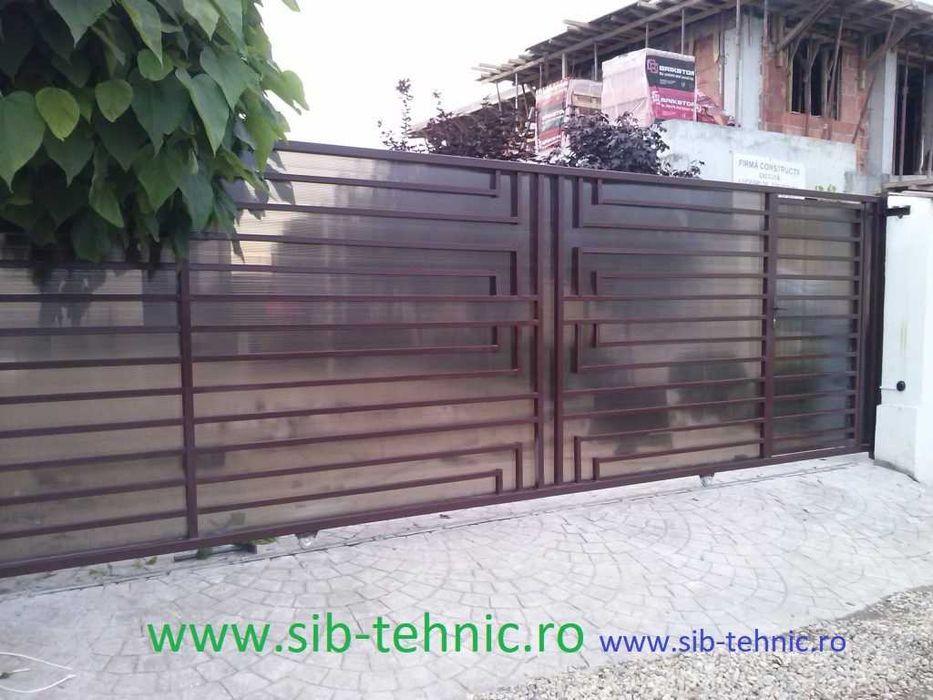 Garduri porti confectii metalice fier forjat teava patrata rectangula