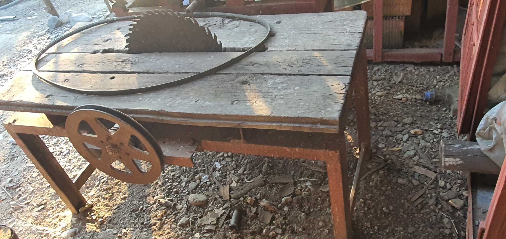 Vind masa abric +masa circular+motor monofazic 2,2