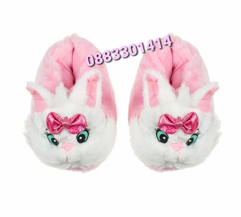 Пантофи Коте Плюшени пантофи 3D