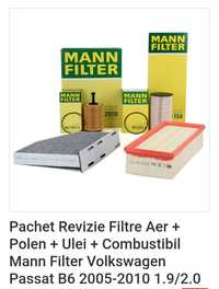 Pachet Revizie Filtre Aer/Polen/Ulei/Combustibil