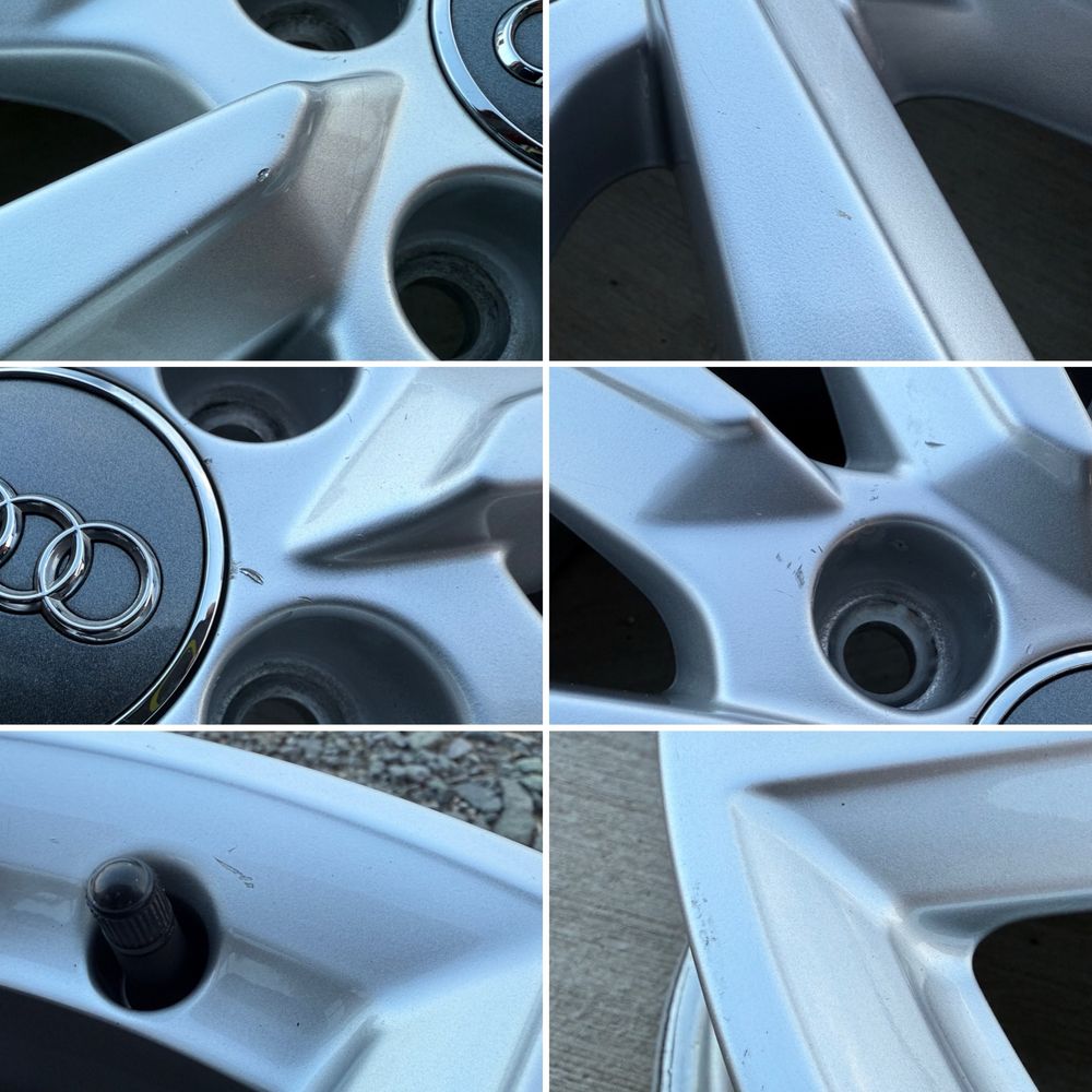 4бр. КАТО НОВИ 16” Джанти 5х100 за -AUDI/SKODA/VW/SEAT- 6,5Jx16, ET40