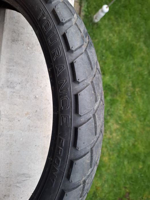 90/90-21 METZELER и 120/90-17 Pirelli Scorpion