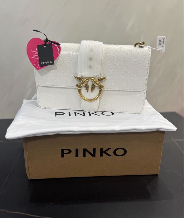 Бяла чанта Pinko