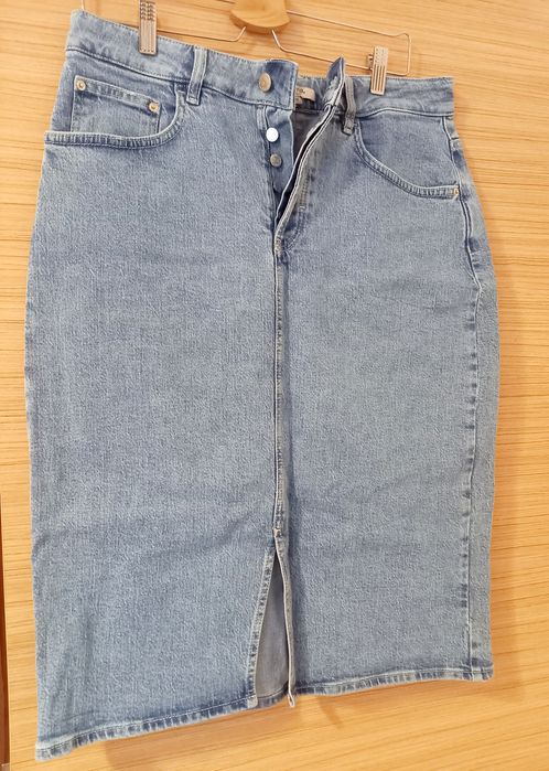 Fusta din denim Comma