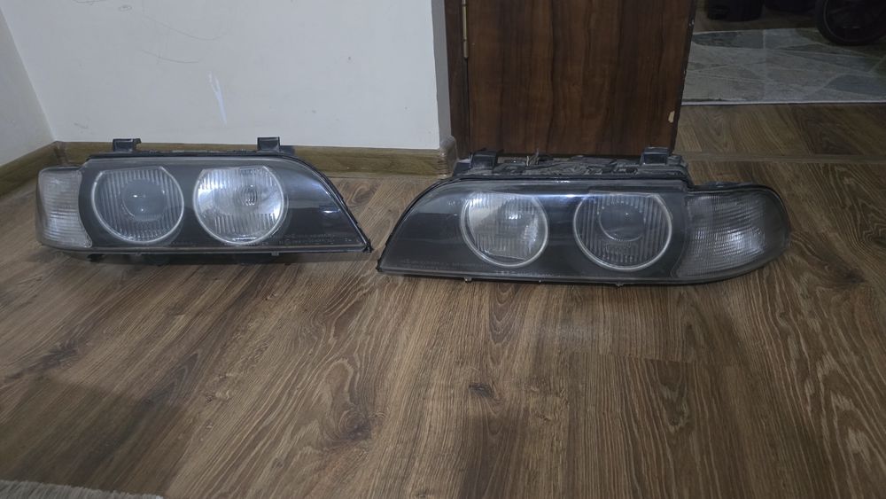 Бмв Е39 фары до рест