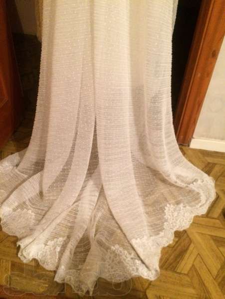 Французское кружевное свадебное платье
