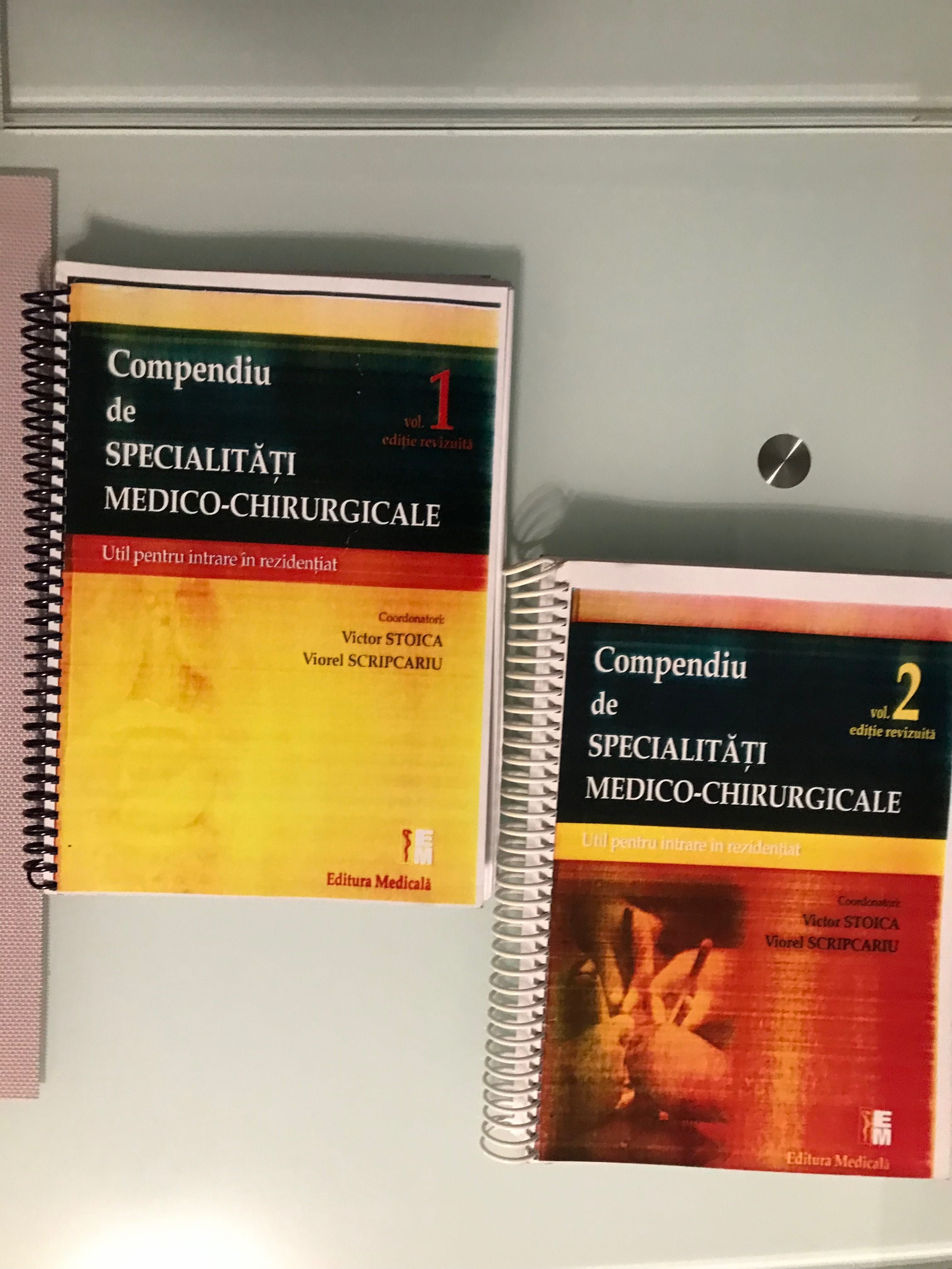 Compendiu de specialitati medico-chirurgicale - V Stoica, V Scripcariu