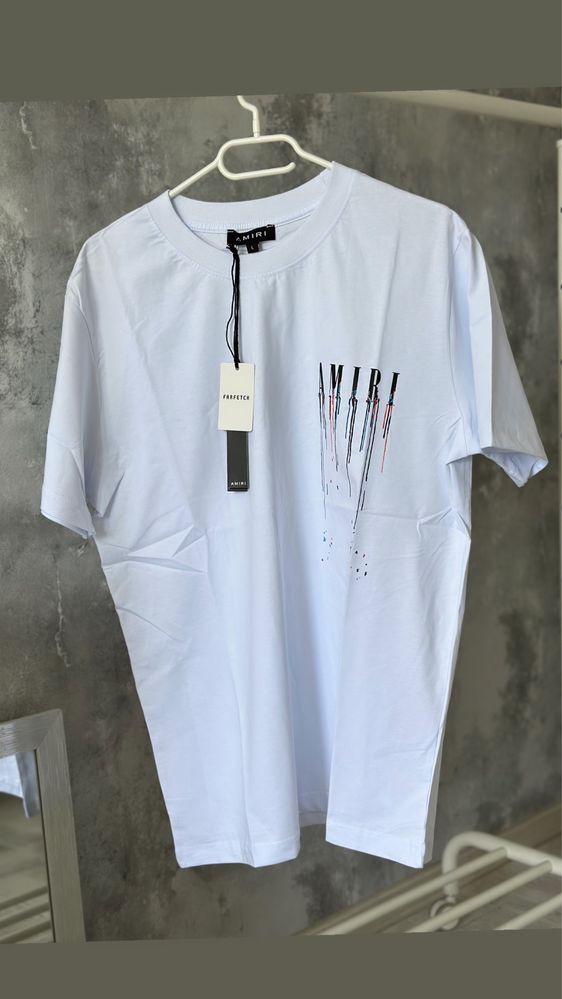 Tricou Amiri Off white balenciaga trapstar