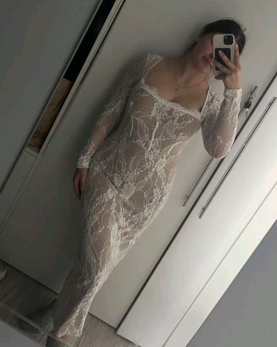 Rochie alba modena