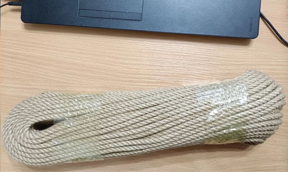 Новый джутовый канат /веревка