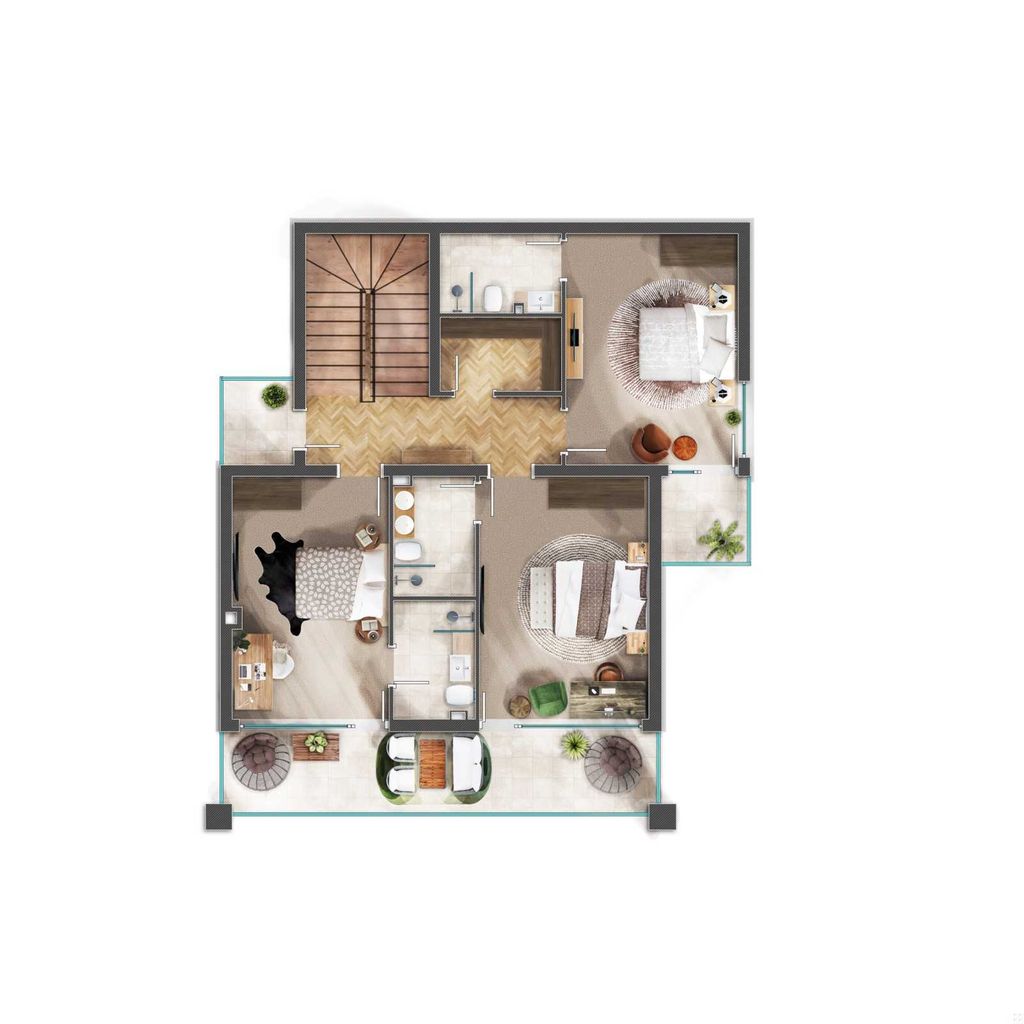 Продава се Къща в Ахелой - 227 кв.м за 1410 €/кв.м - Снимка #17