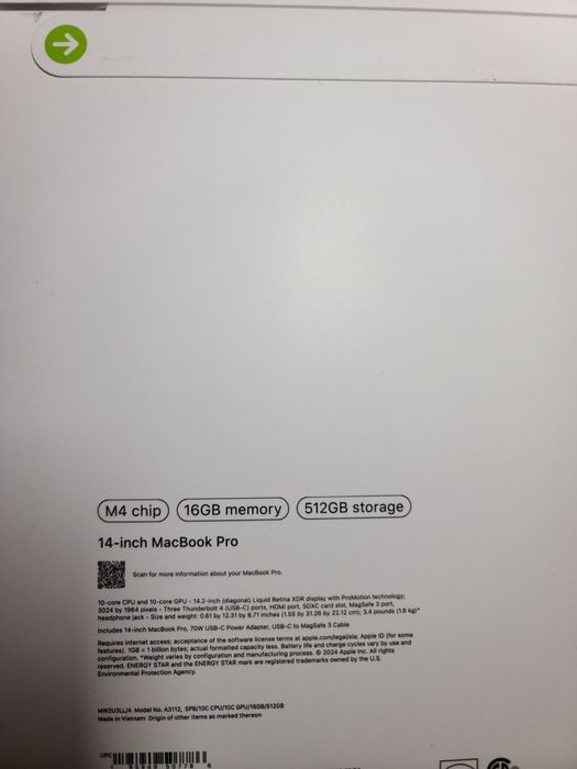 MacBook Pro M4 14-inch