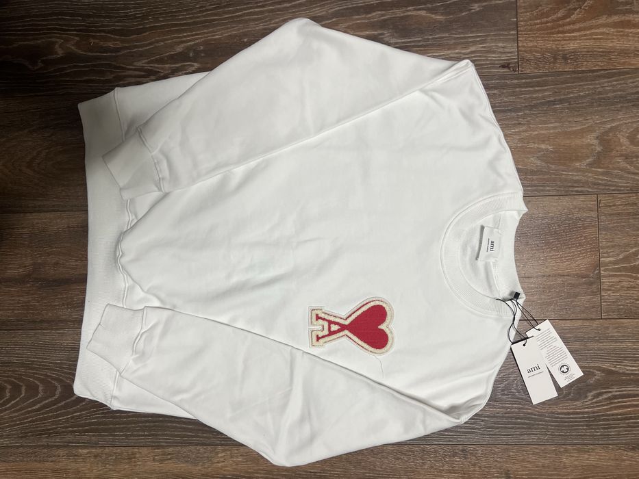 Pulover Ami Paris - Alb