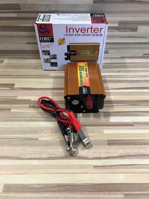 Инвертор UKC 500W 12V - 220V / Инвертер 500В