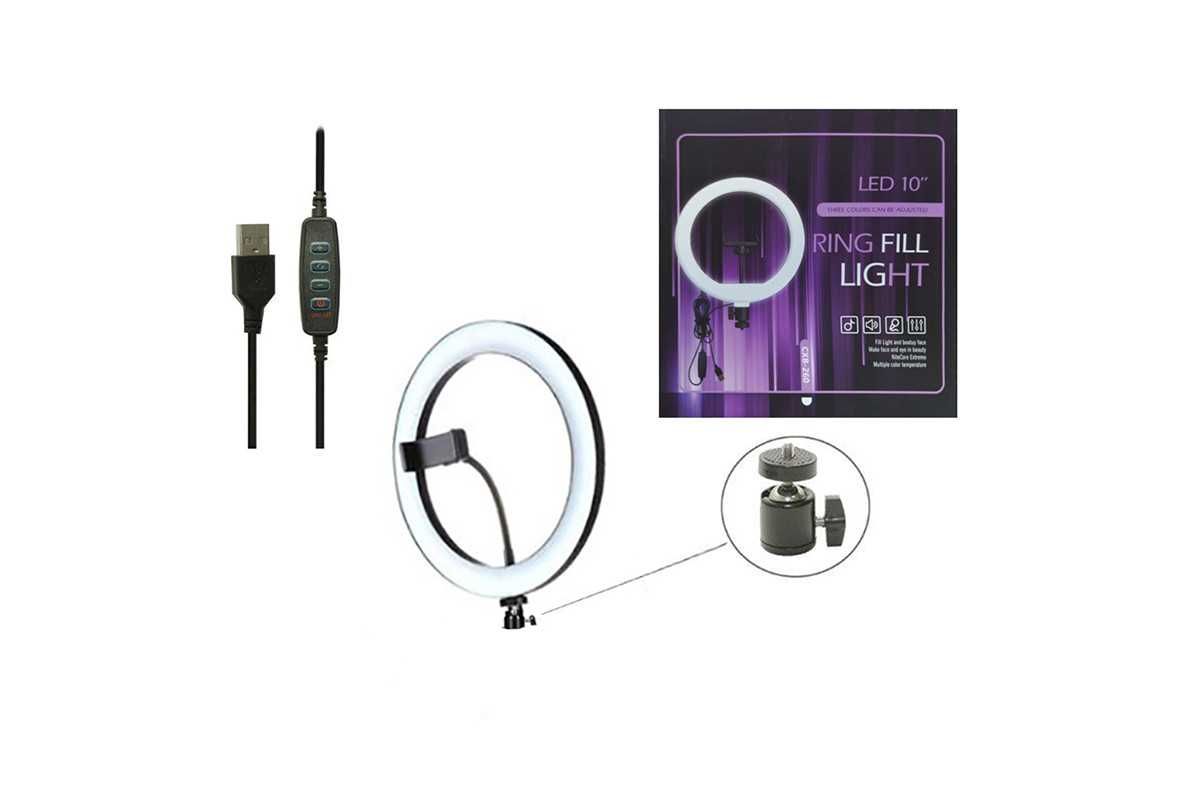 Tik-Tok LED лампа селфи стик