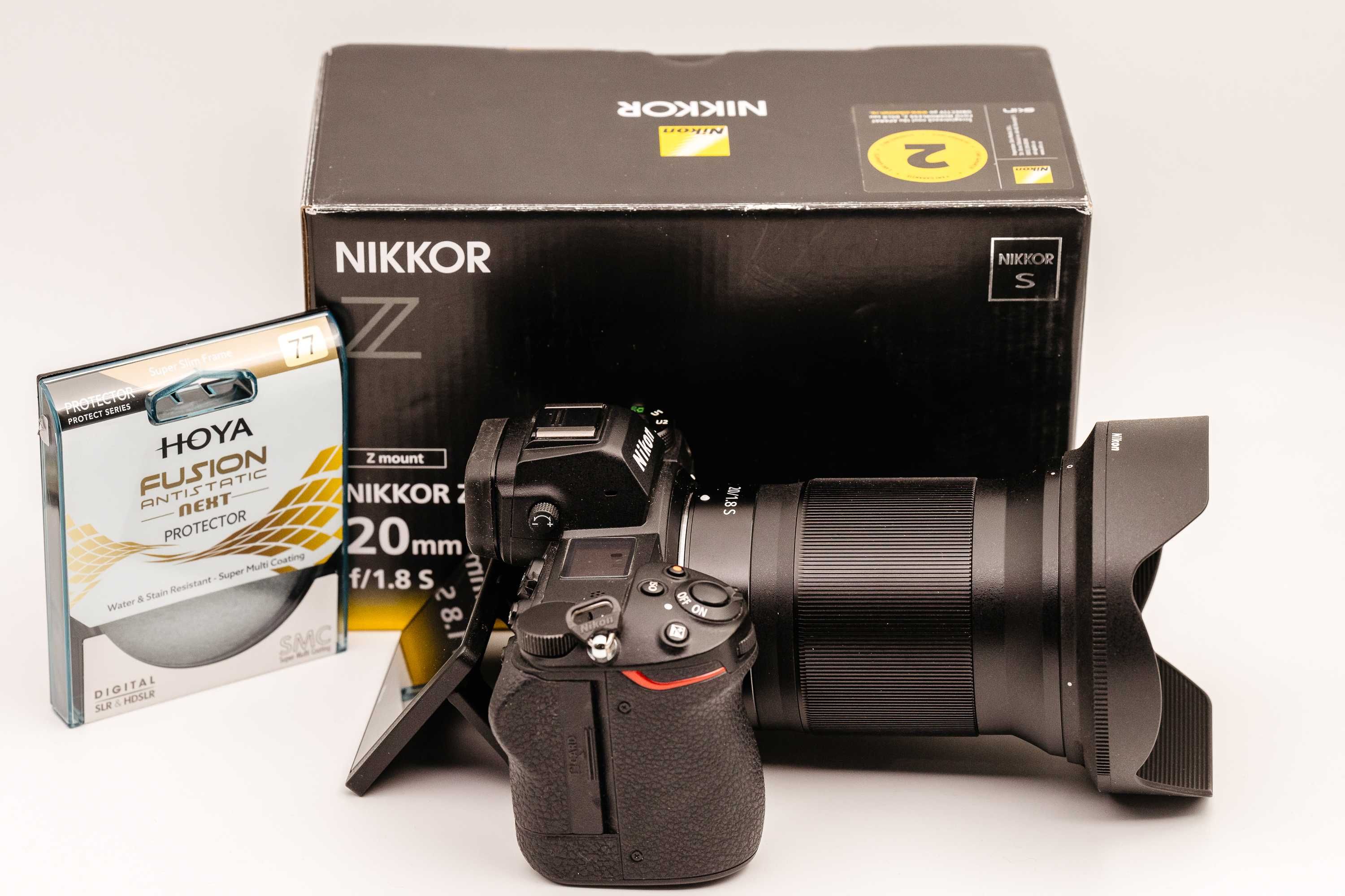 Nikon Z 20mm 1.8 S, nou! Super pret! Filtru 77 cadou