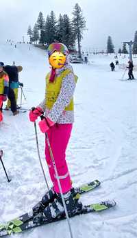 Costum ski si casca intersport cadou