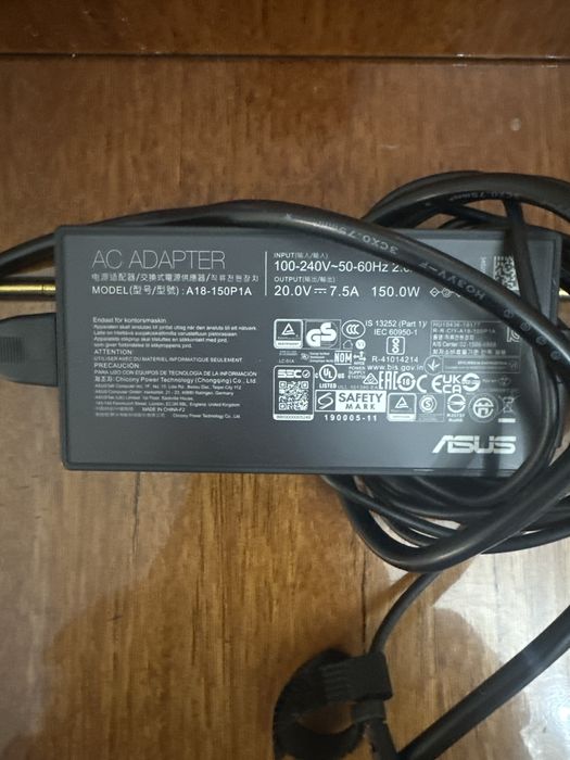 Asus A18-150P1A 20.0V 7.5A 150.0W