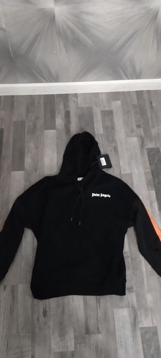 palm angels fluo mixed track hoody , легитный , нашел в кладовке, торг