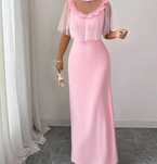 Rochie lunga de ocazie,model deosebit