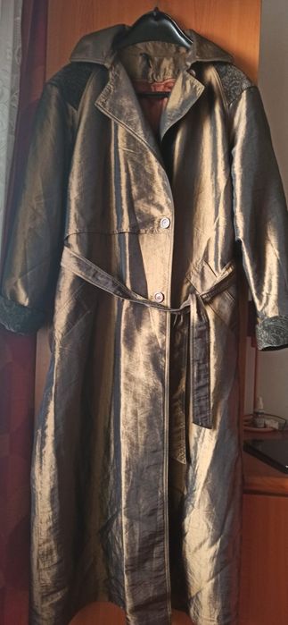 Pardesiu lung L, XL cu mesada detasabila