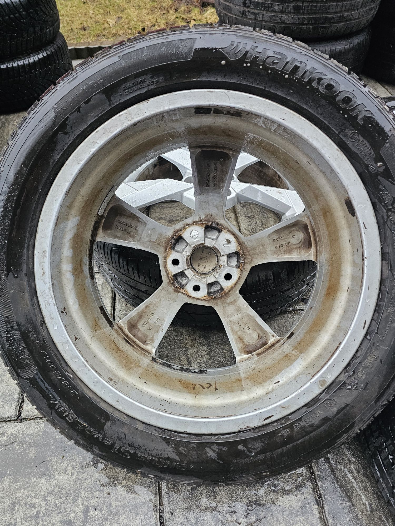 Jante originale Audi Q3 r19 cu cauciucuri de vară