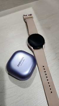 Наушники Samsung Buds Pro и смарт-часы Galaxy Watch4