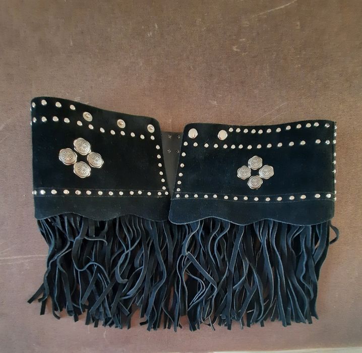 Brâu /brau dama din piele întoarsă cool