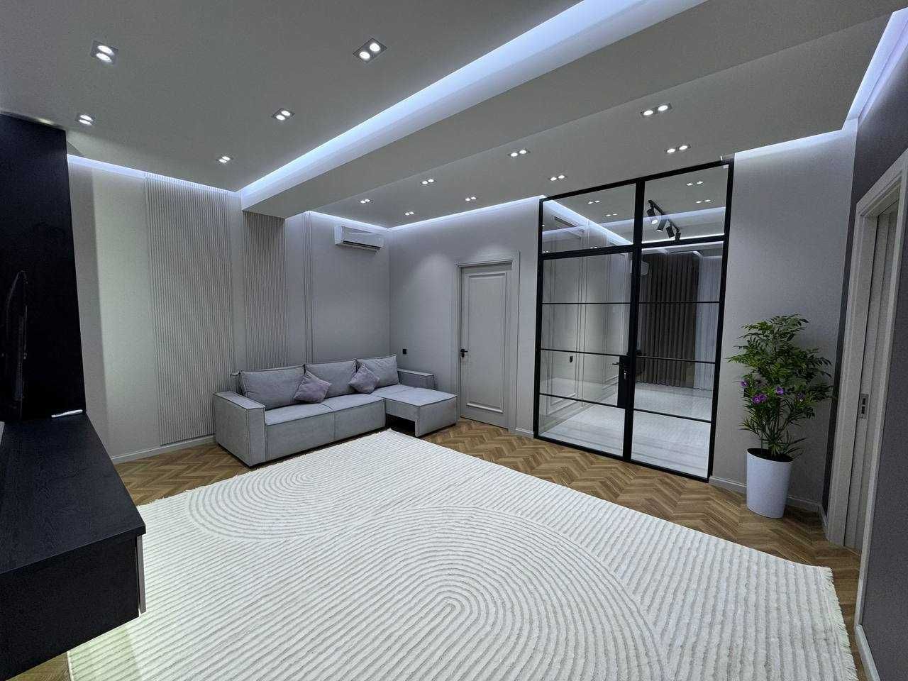 3-х комнатная в ЖК «Oq Saroy» с ремонтом-укомплектована   ID: 2942