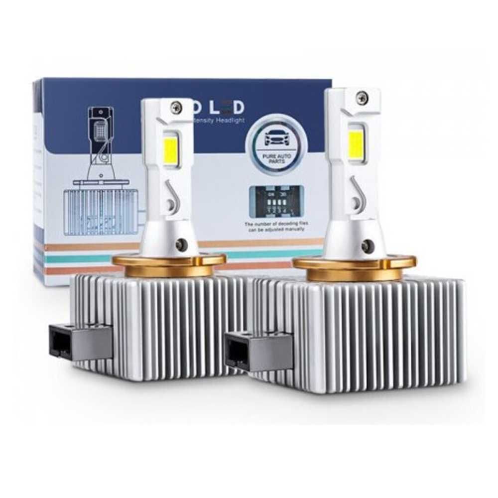 D1S LED xenon крушки, 90 W, 12000 LM, Canbus D-series, комплект