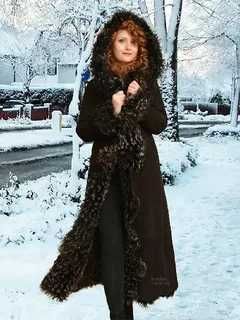 Дубленка женская