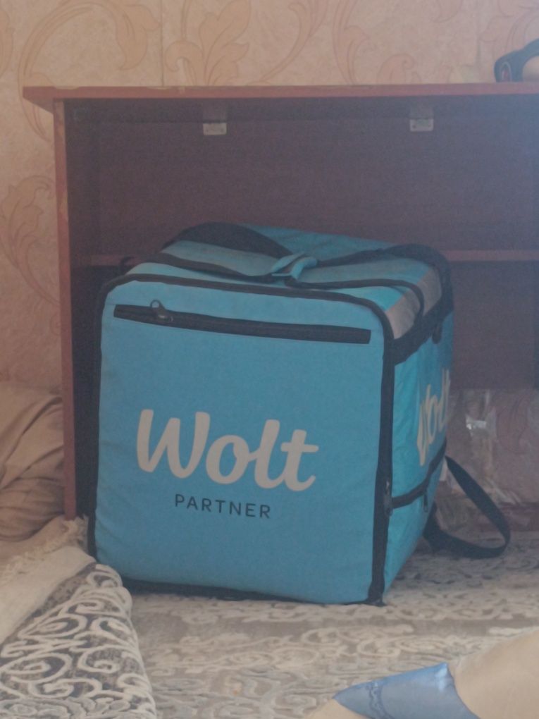 Волт сумка , Термокароб wolt , термосумка