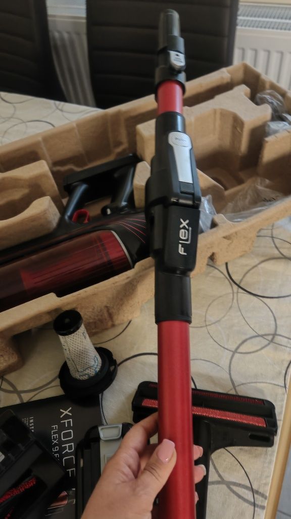 Прахосмукачка Rowenta X-FORCE FLEX 9.60, червен - RH2079WO