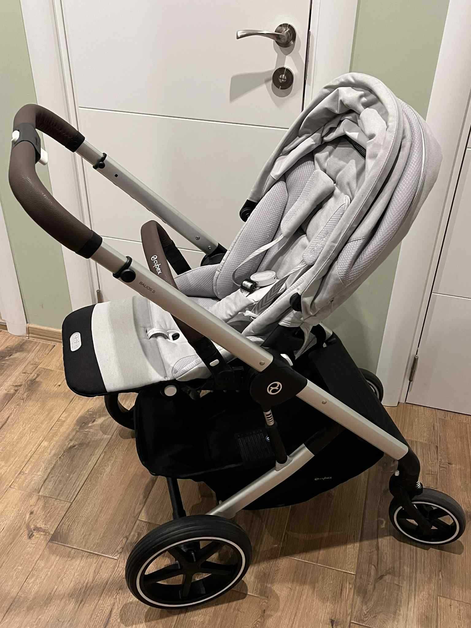 Cybex Balios S Lux 2023 + кош Cot S Lux Бебешка количка