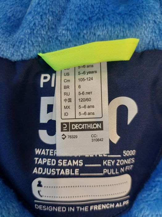 Costum ski băiat 105-124cm NOU