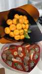 Клубника в шоколаде, chocoberry, mandarin buket, мандарин букет
